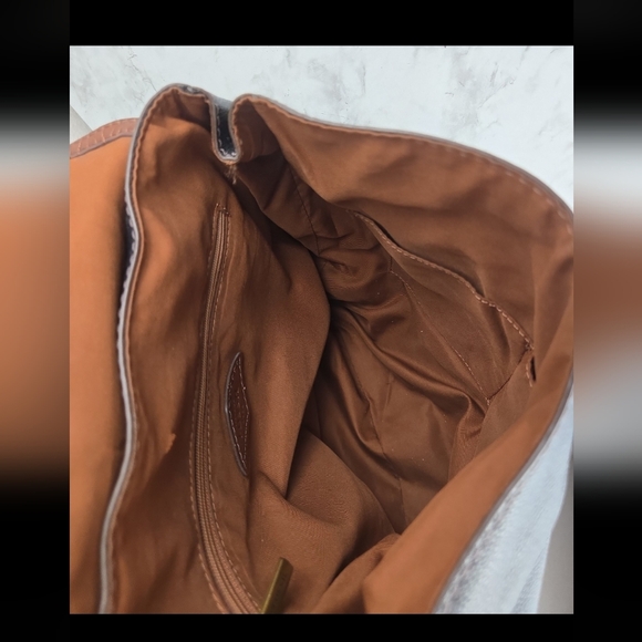 Fossil Black Leather Backpack - Picture 11 of 12